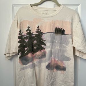 Rudy Jude Spruce Tree Studio hand painted T-shirt